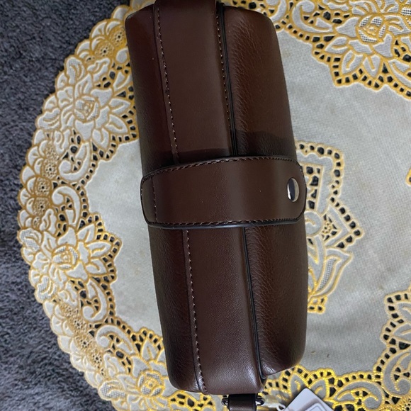 Brown leather bag - Picture 5 of 16